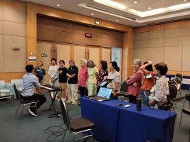 ร้องเพลงประสานเสียง
