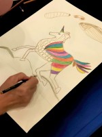 วาดภาพระบายสี ศิลปะด้วยมือวัยเก๋า ครั้งที่ 2