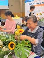 จัดดอกไม้ ต้นไม้มงคล ครั้งที่4