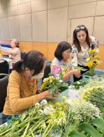 จัดดอกไม้ ต้นไม้มงคล ครั้งที่4