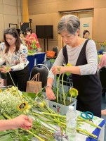 จัดดอกไม้ ต้นไม้มงคล ครั้งที่4