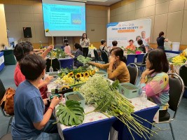 จัดดอกไม้ ต้นไม้มงคล ครั้งที่4