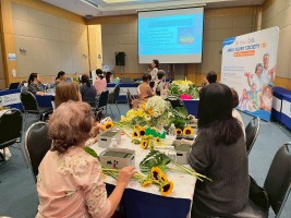 จัดดอกไม้ ต้นไม้มงคล ครั้งที่4