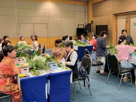 จัดดอกไม้ ต้นไม้มงคล ครั้งที่4