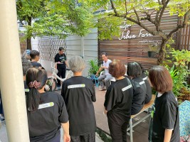 ปลูกผักเพียงพอดี ครั้งที่ 6