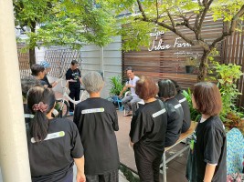 ปลูกผักเพียงพอดี ครั้งที่ 6