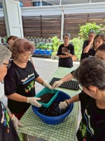 ปลูกผักเพียงพอดี ครั้งที่ 6