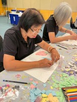 วาดภาพระบายสี ศิลปะด้วยมือวัยเก๋า ครั้งที่ 4