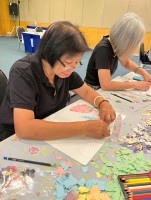 วาดภาพระบายสี ศิลปะด้วยมือวัยเก๋า ครั้งที่ 4