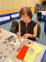 วาดภาพระบายสี ศิลปะด้วยมือวัยเก๋า ครั้งที่ 5