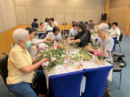 จัดดอกไม้ ต้นไม้มงคล ครั้งที่ 6