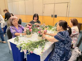 จัดดอกไม้ ต้นไม้มงคล ครั้งที่ 6