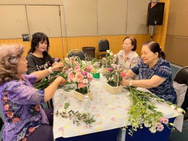 จัดดอกไม้ ต้นไม้มงคล ครั้งที่ 6