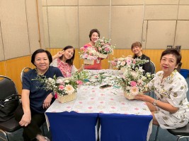 จัดดอกไม้ ต้นไม้มงคล ครั้งที่ 6