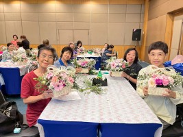 จัดดอกไม้ ต้นไม้มงคล ครั้งที่ 6