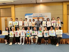 วาดภาพระบายสี ศิลปะด้วยมือวัยเก๋า ครั้งที่ 6