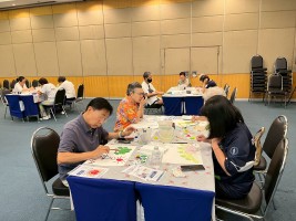 วาดภาพระบายสี ศิลปะด้วยมือวัยเก๋า ครั้งที่ 6