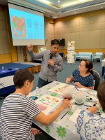 วาดภาพระบายสี ศิลปะด้วยมือวัยเก๋า ครั้งที่ 6