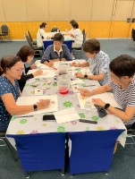 วาดภาพระบายสี ศิลปะด้วยมือวัยเก๋า ครั้งที่ 6