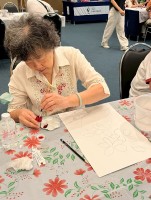 วาดภาพระบายสี ศิลปะด้วยมือวัยเก๋า ครั้งที่ 6