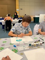 วาดภาพระบายสี ศิลปะด้วยมือวัยเก๋า ครั้งที่ 6