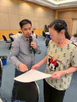 วาดภาพระบายสี ศิลปะด้วยมือวัยเก๋า ครั้งที่ 6